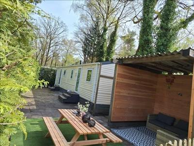 te huur stacaravan op camping op de Veluwe - dichtbij bos en natuur
